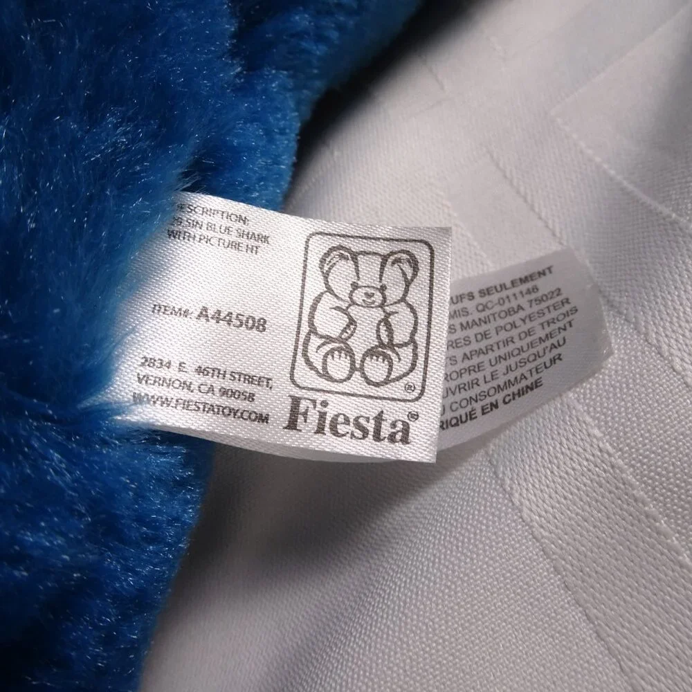 Fiesta‎ Toy Blue Shark Plush. 32